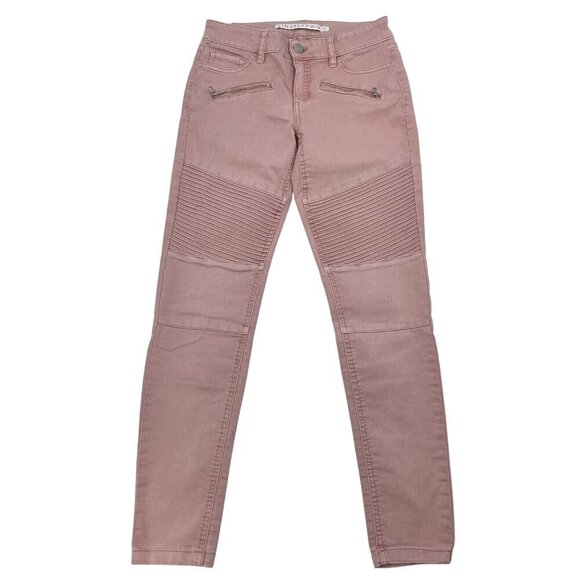 Tinseltown Skinny Ankle Jeans Blush Pink Low Rise Size 5 Juniors - Picture 1 of 9